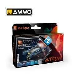 PREORDER Ammo by MIG - Atom Color - Gravity Set 2 -Blue Set