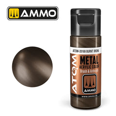 PREORDER Ammo by MIG - Atom Color - Metallic - Burnt Iron 20ml