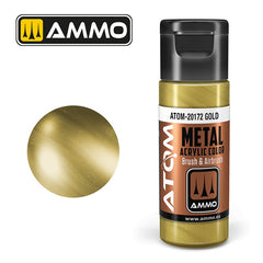 PREORDER Ammo by MIG - Atom Color - Metallic - Gold 20ml