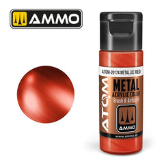 PREORDER Ammo by MIG - Atom Color - Metallic - Red 20ml