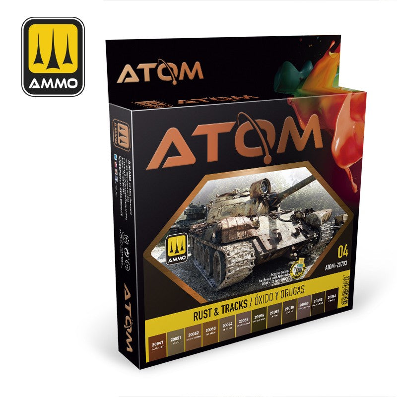 PREORDER Ammo by MIG - Atom Color - Rust & Tracks Set