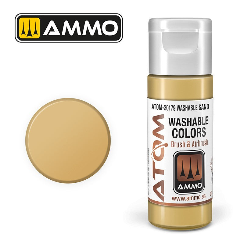 PREORDER Ammo by MIG - Atom Color - Washable - Sand 20ml
