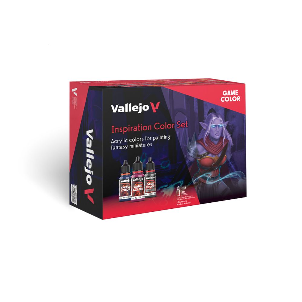 PREORDER Vallejo - Game Colour - Inspiration 48 Colour Set