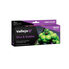 PREORDER Vallejo - Game Colour - Orcs & Goblins 8 Colour Set