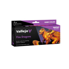 PREORDER Vallejo - Game Colour - Fire Dragons 8 Colour Set