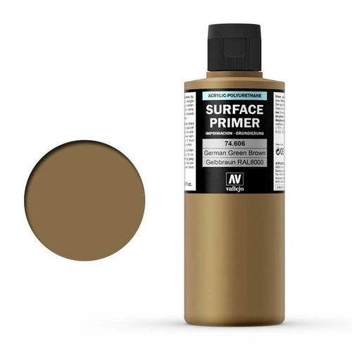 PREORDER Vallejo - Surface Primer - German Green Brown Ral8000 200ml