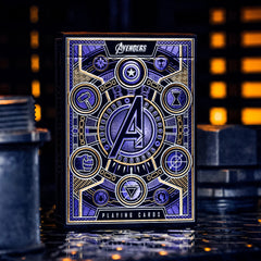 Theory 11 - Avengers Purple Playing Cards