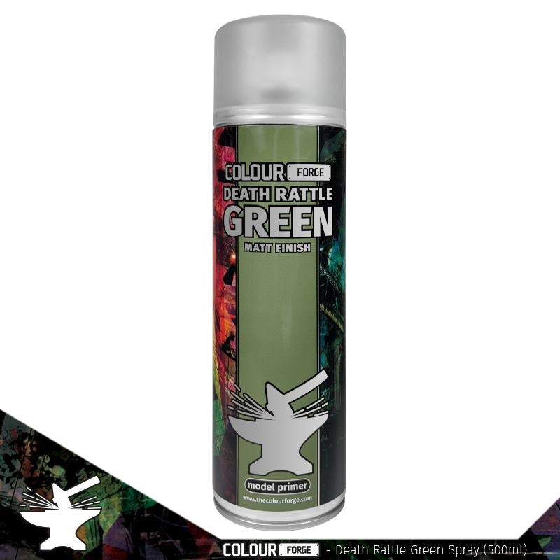 PREORDER Colour Forge - Aerosol Spray Primer - Death Rattle Green 500ml