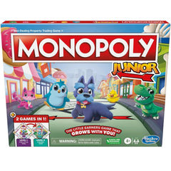 Monopoly Junior - 2 Games in 1 Board Game