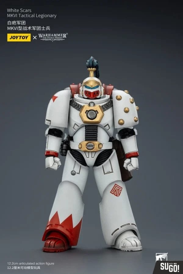 PREORDER Warhammer Horus Heresy: 1/18 Scale White Scars MKVI Tactical Legionary