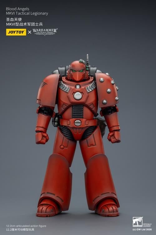 PREORDER Warhammer Horus Heresy: 1/18 Scale Blood Angels MKVI Tactical Legionary