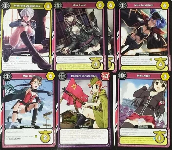 Barbarossa and El Alamein Limited Collector Foil Cards