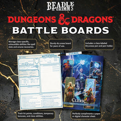 PREORDER Beadle and Grimms D&D Battle Board: Cleric