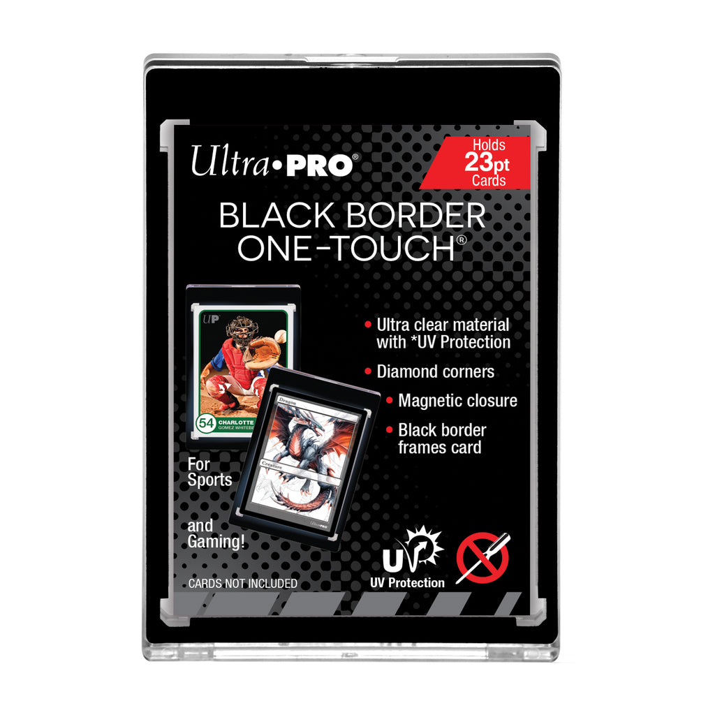 Ultra Pro: 23PT Black Border UV ONE-TOUCH Magnetic Holder