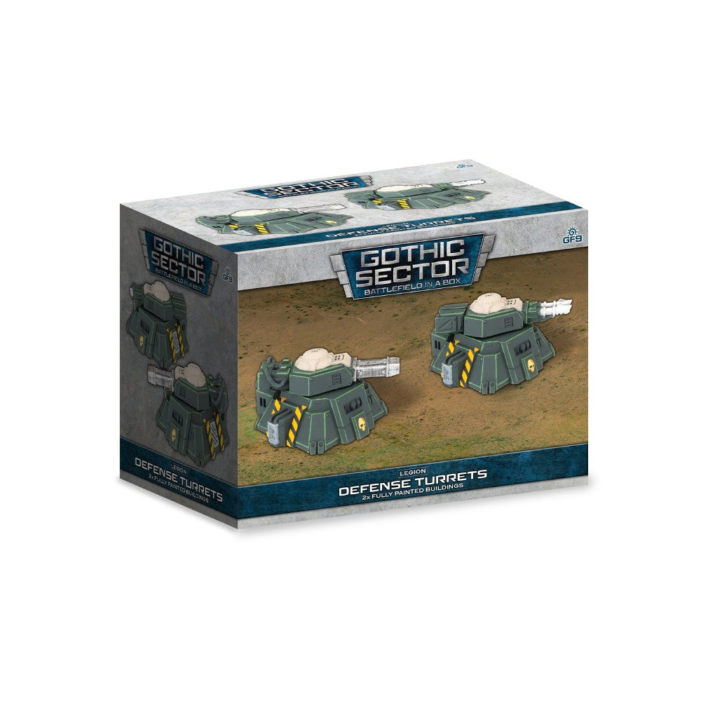 PREORDER Battlefield in a Box: Gothic Sector Legion: Defense Turrets