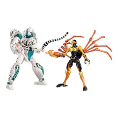 PREORDER Transformers - Takara Tomy - Beast Wars BWVS-04 Tigatron vs. Blackarachnia
