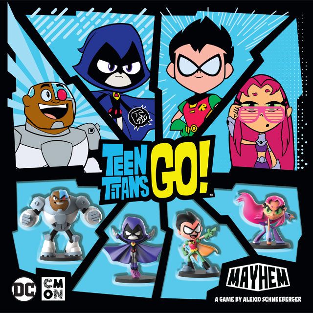 Teen Titans GO! Mayhem Board Game