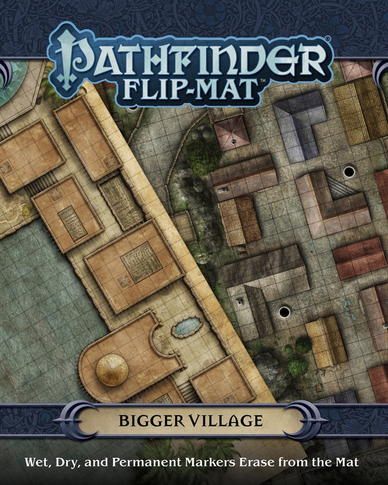 Pathfinder Accessories: Flip Mat Bigger Village