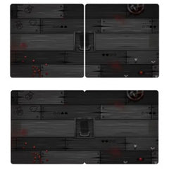 PREORDER The Binding Of Isaac - Four Souls - Requiem | 4-Player Mat