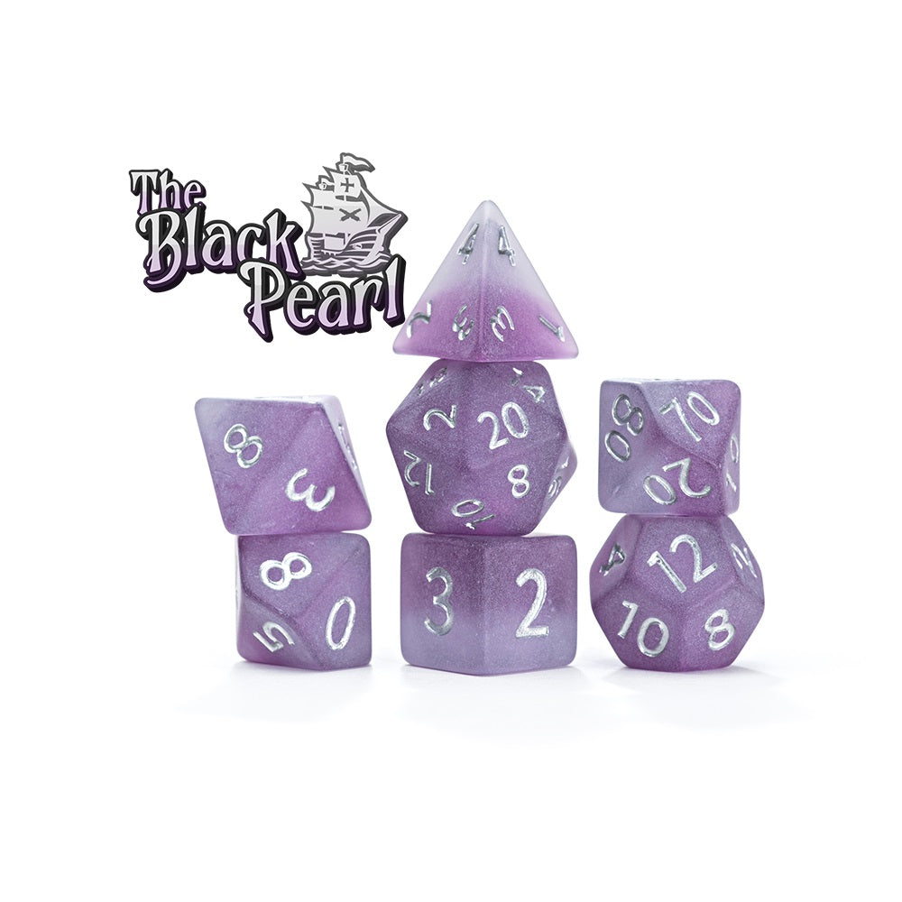 PREORDER Gatekeeper Sea Glass Dice - The Black Pearl