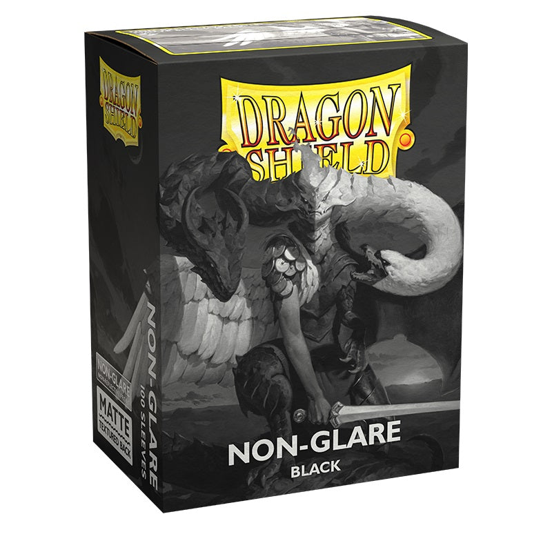 Dragon Shield: Non-Glare Sleeves Matte Black