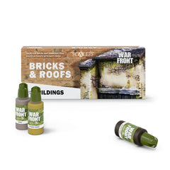 PREORDER Scale 75 - Warfront - Bricks And Roofs Paint Set