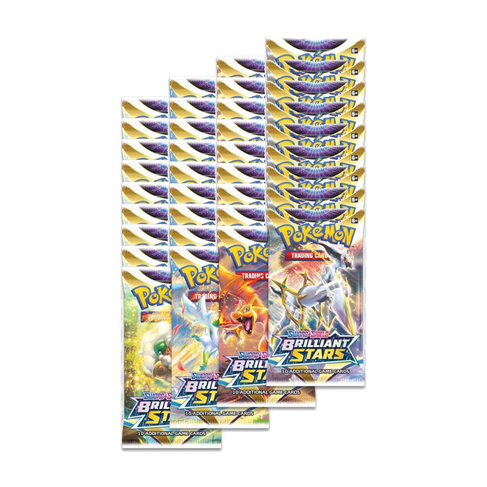 Pokemon TCG Brillaint Stars Booster Packs x36