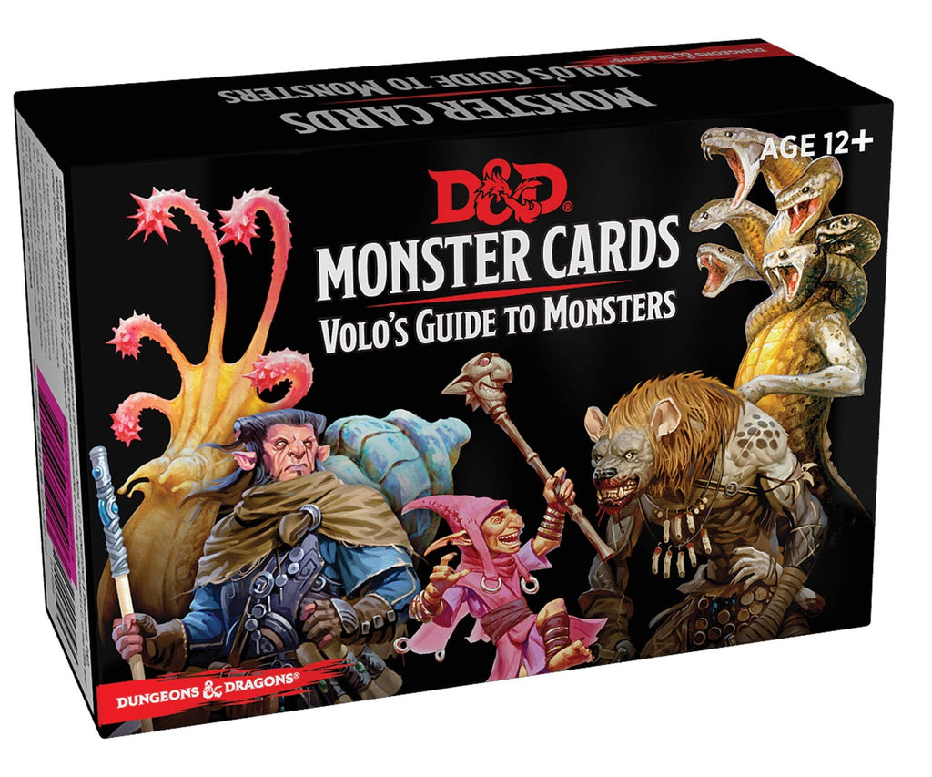 D&D: Spellbook Cards  Volos Guide to Monsters Deck