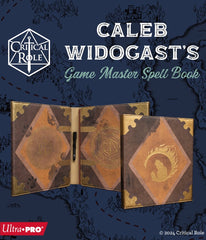 PREORDER Ultra Pro: Caleb Widogasts Game Master Spell Book for Critical Role (GM Screen)