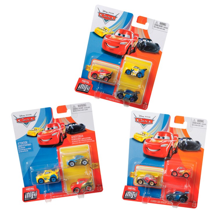 Cars - Minis 3 Pack Assortment (6)