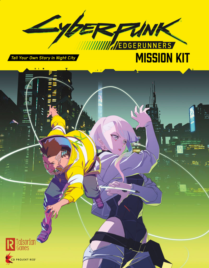 PREORDER Cyberpunk: Edgerunners Mission Kit (Cyberpunk RED)