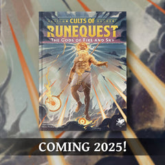 PREORDER Cults of RuneQuest - The Gods of Fire and Sky