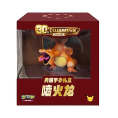 PREORDER Pokemon TCG Simplified Chinese 30th Anniversary Celebration Collector's Figure Gift Box Charizard Set