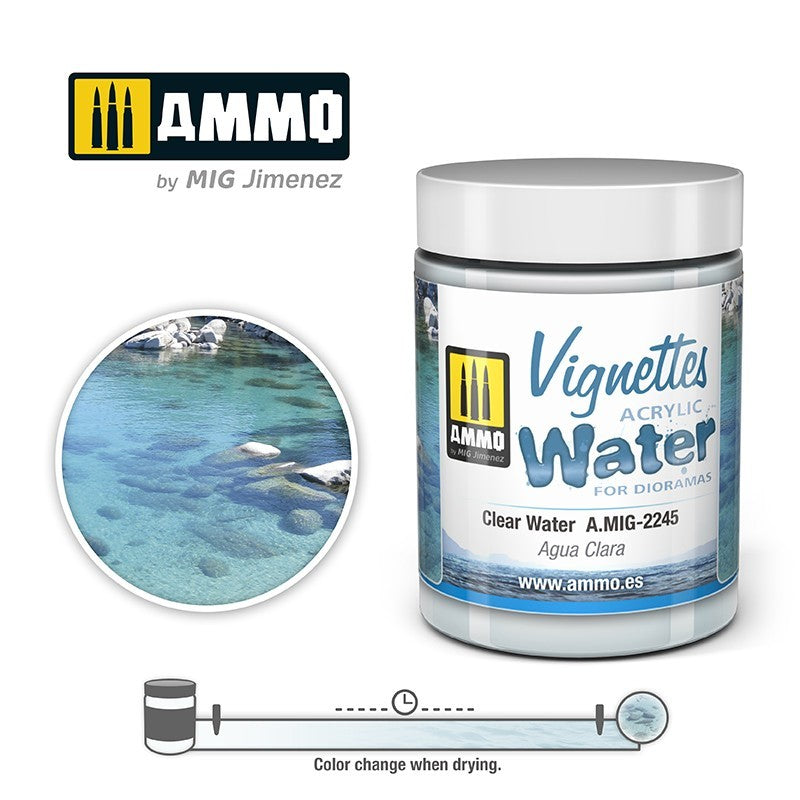 PREORDER Ammo by MIG - Dioramas - Clear Water 100ml