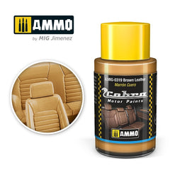 PREORDER Ammo by MIG - Cobra Motor - Brown Leather 30ml
