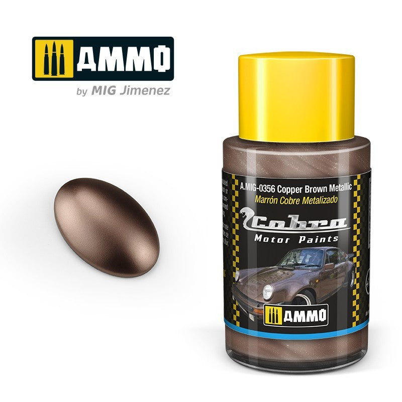 PREORDER Ammo by MIG - Cobra Motor - Copper Brown Metallic 30ml