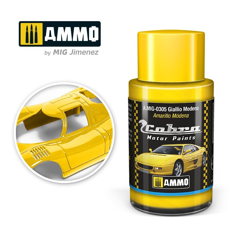 PREORDER Ammo by MIG - Cobra Motor - Giallio Modena 30ml