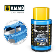 PREORDER Ammo by MIG - Cobra Motor - Medium Blue 30ml