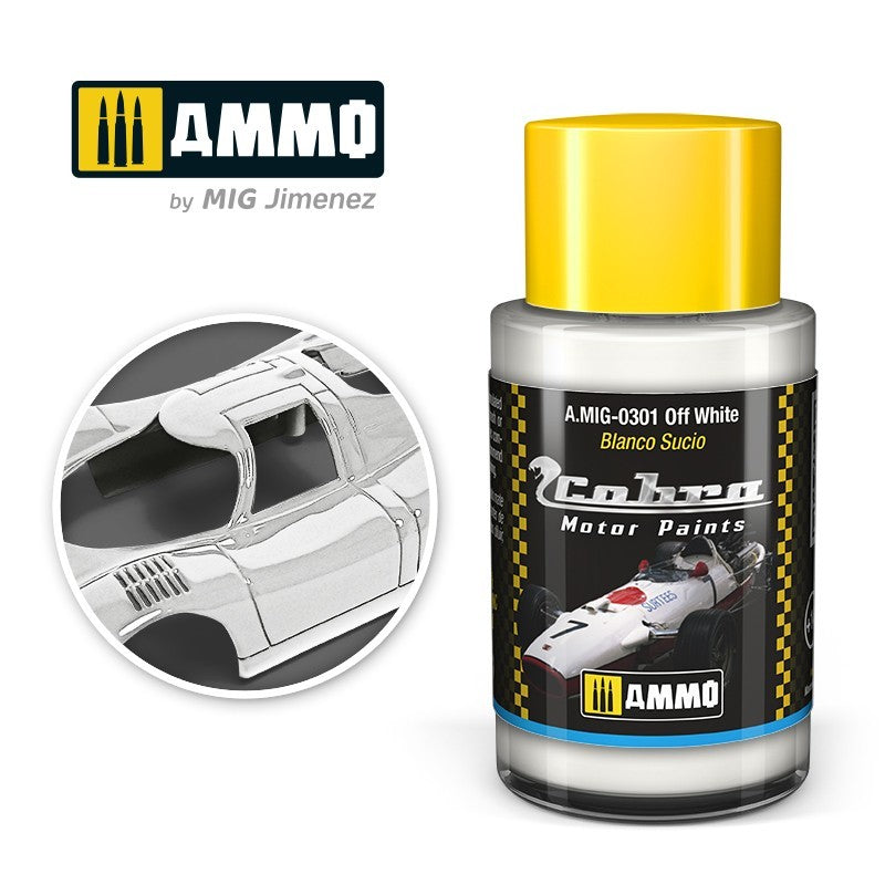 PREORDER Ammo by MIG - Cobra Motor - Off White 30ml