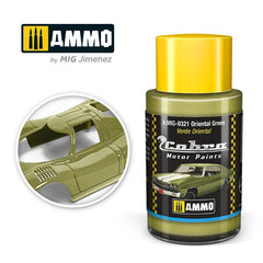PREORDER Ammo by MIG - Cobra Motor - Oriental Green 30ml