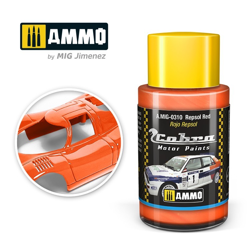 PREORDER Ammo by MIG - Cobra Motor - Repsol Red 30ml