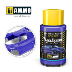 PREORDER Ammo by MIG - Cobra Motor - San Marino Blue 30ml