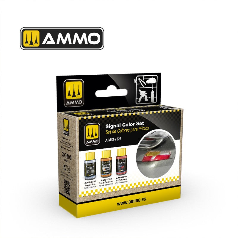 PREORDER Ammo by MIG - Cobra Motor - Signal Color Set