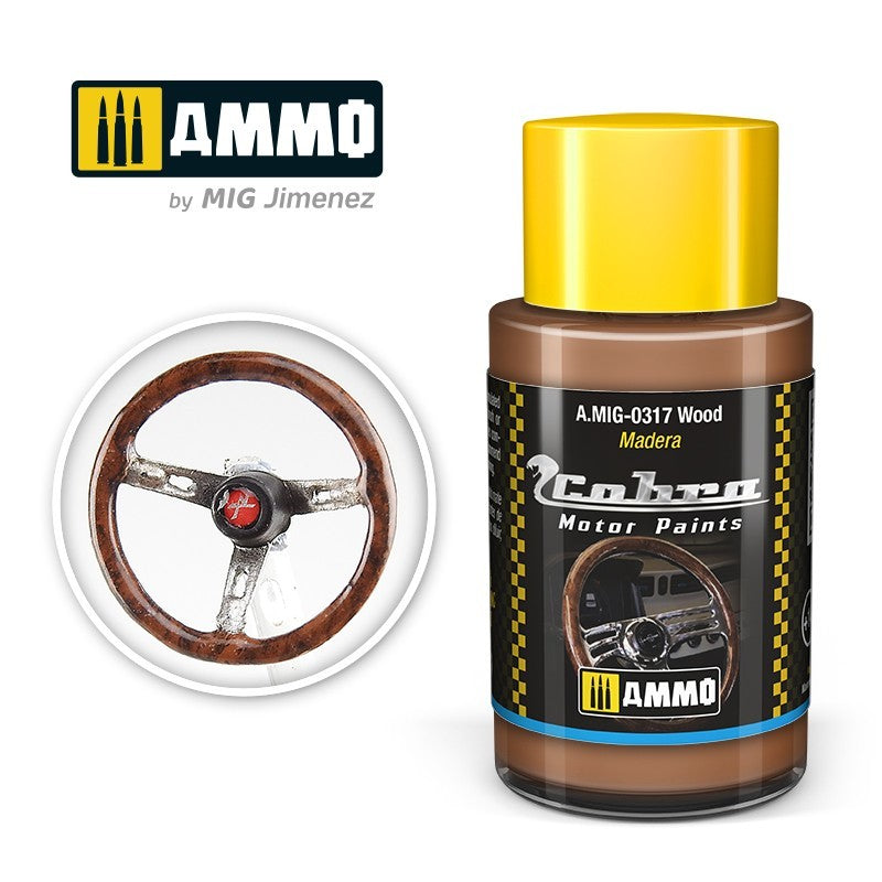PREORDER Ammo by MIG - Cobra Motor - Wood 30ml