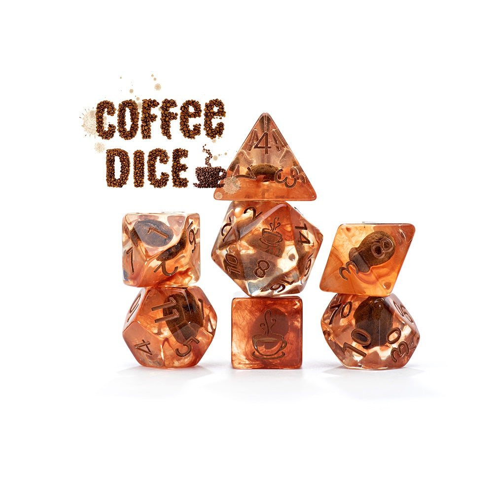 PREORDER Gatekeeper Inclusion Dice - Coffee Dice