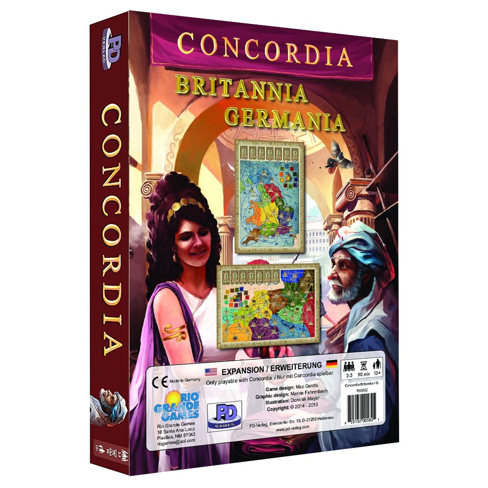 Concordia - Britannia/Germania Board Game