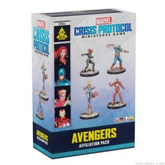 PREORDER Marvel Crisis Protocol Miniatures Game Avengers Affiliation Pack