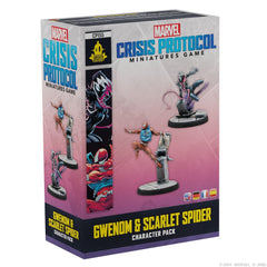 PREORDER Marvel Crisis Protocol Miniatures Game Gwenom & Scarlet Spider