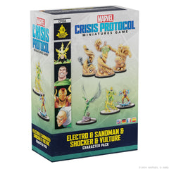 PREORDER Marvel Crisis Protocol Miniatures Game Electro & Sandman & Shocker & Vulture