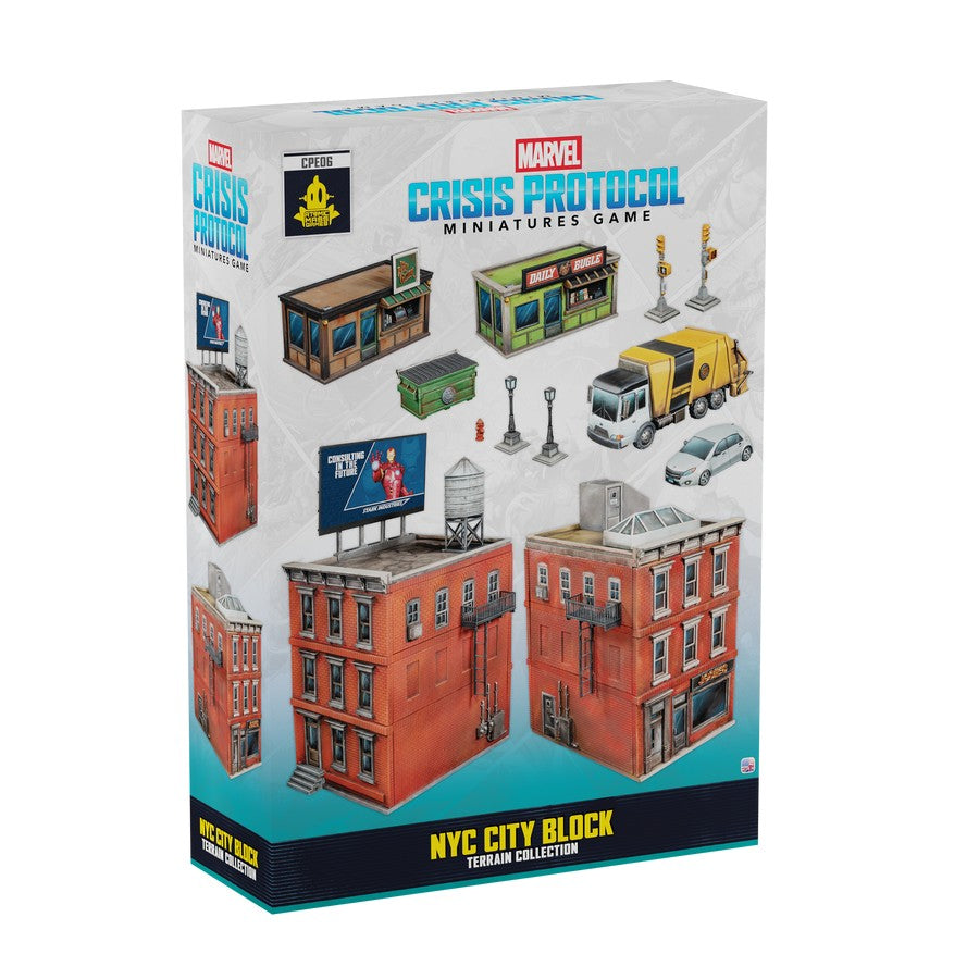 PREORDER Marvel: Crisis ProtocolNYC City Block Terrain Collection